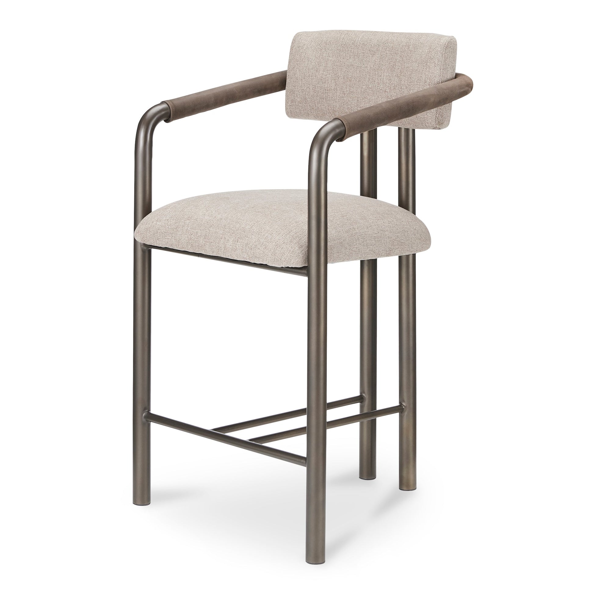 Cassidy Brown Counter Stool - Ornate Home