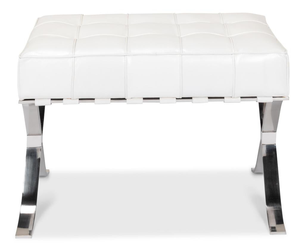 Catalunya White Bench - Ornate Home