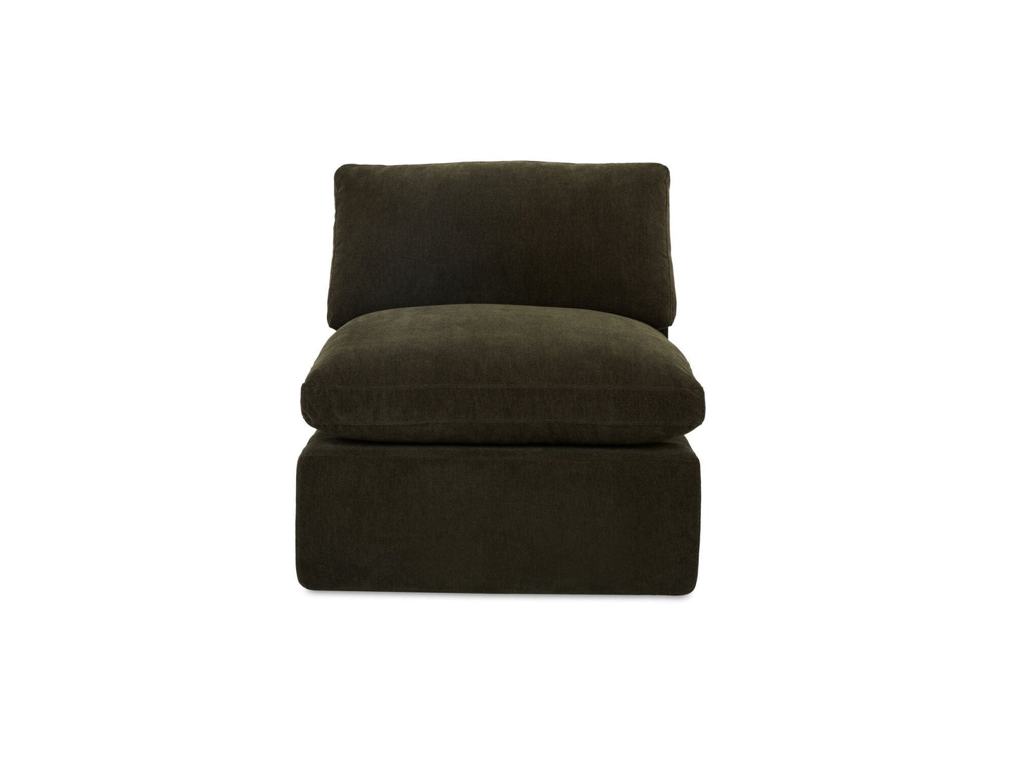 Cates Dark Green Slipper Chair - Ornate Home