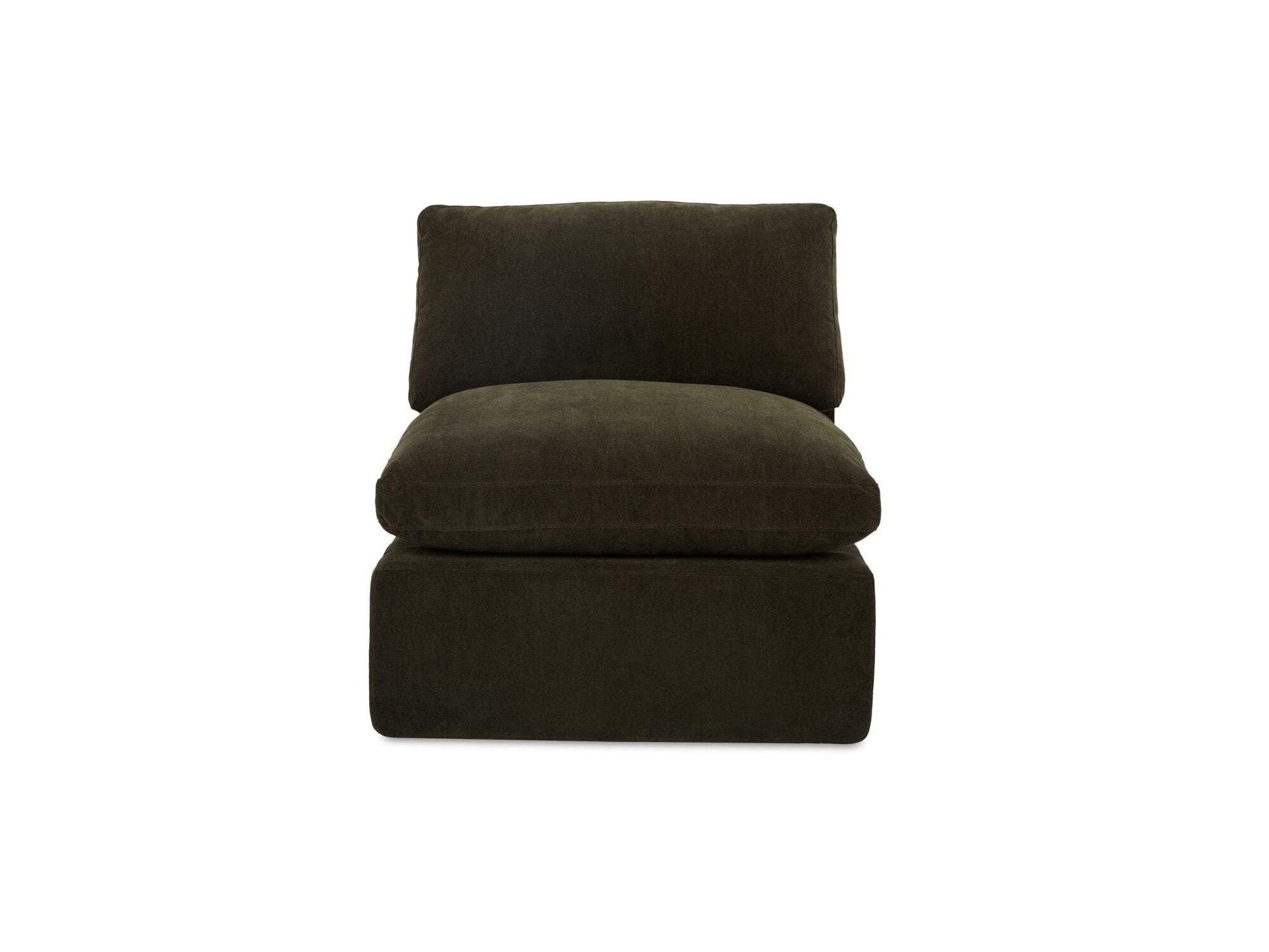 Cates Dark Green Slipper Chair - Ornate Home