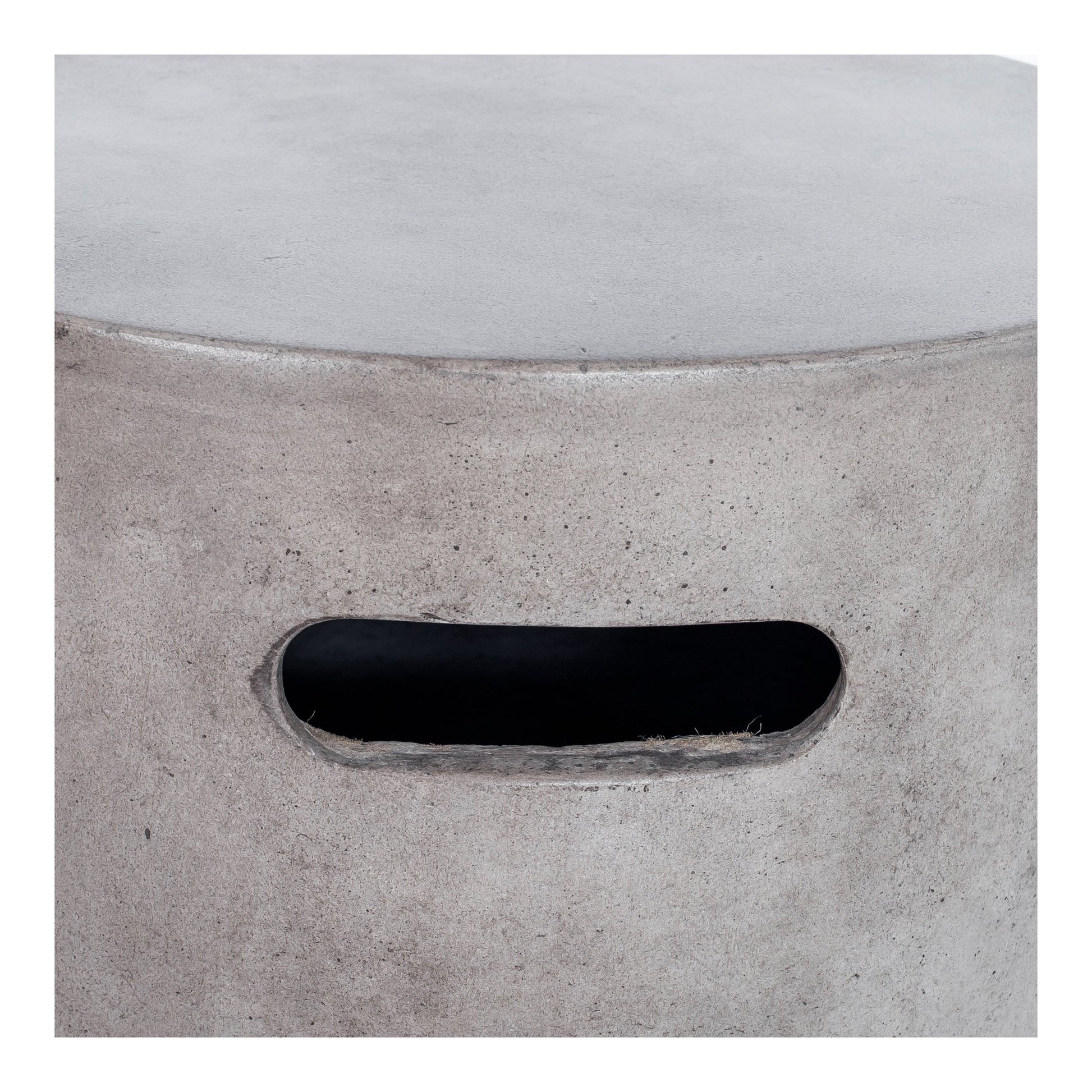 Cato Dark Grey Outdoor Stool - Ornate Home