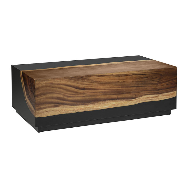 Cavallo Black/Brown Cocktail Table - Ornate Home