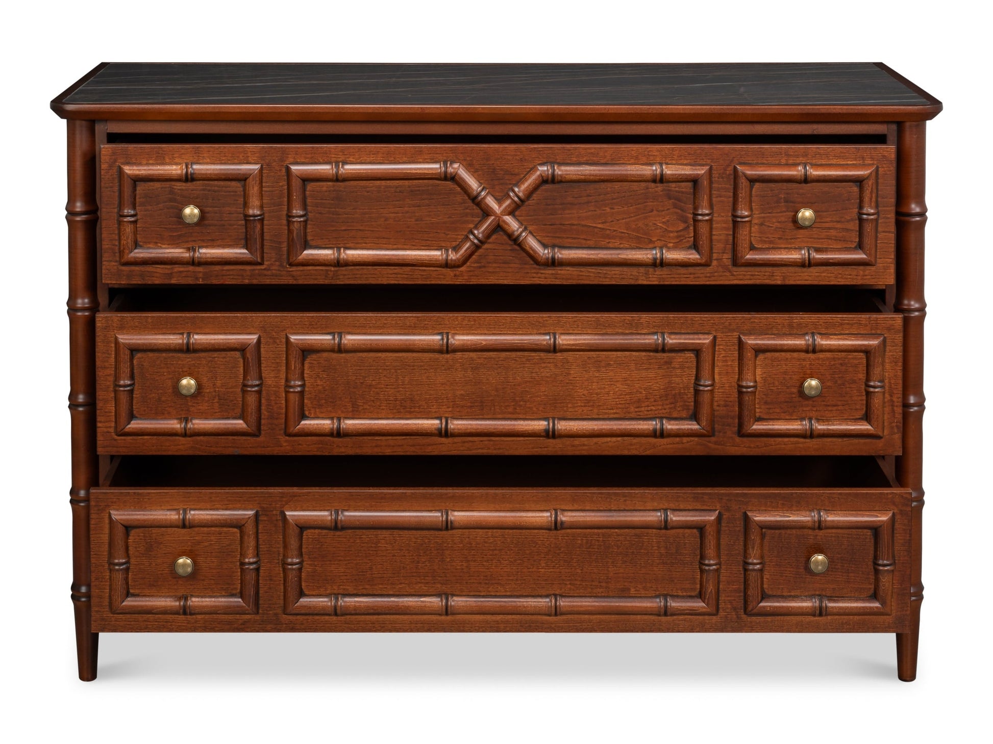 Cayman Brown Commode Chest - Ornate Home
