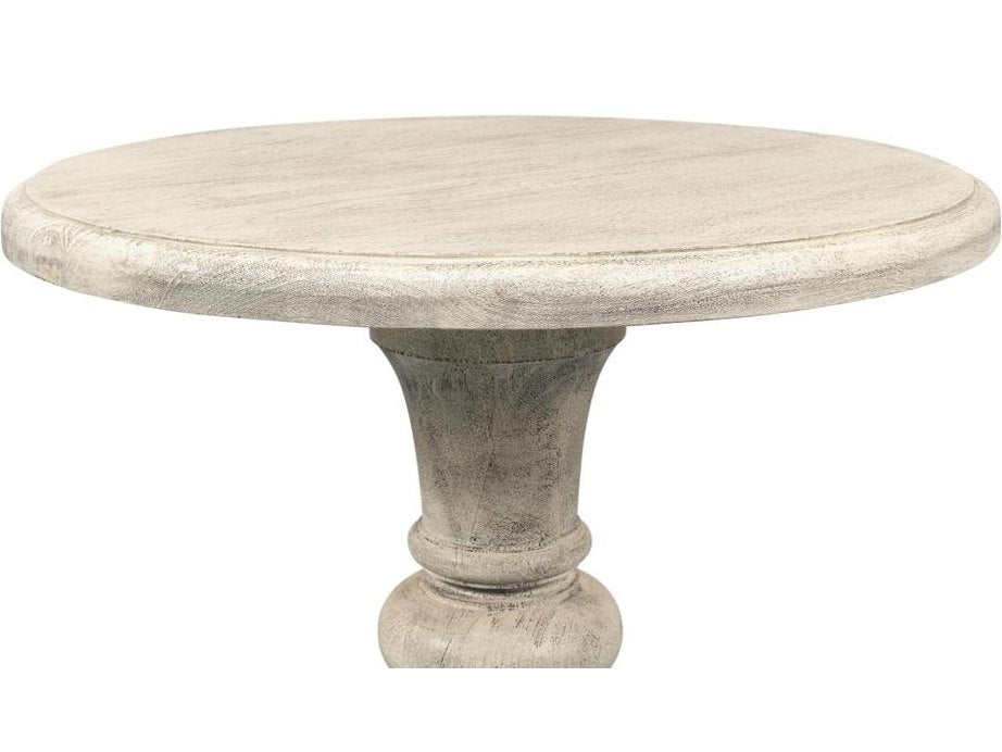 Cecelia Natural Pedestal Table - Ornate Home