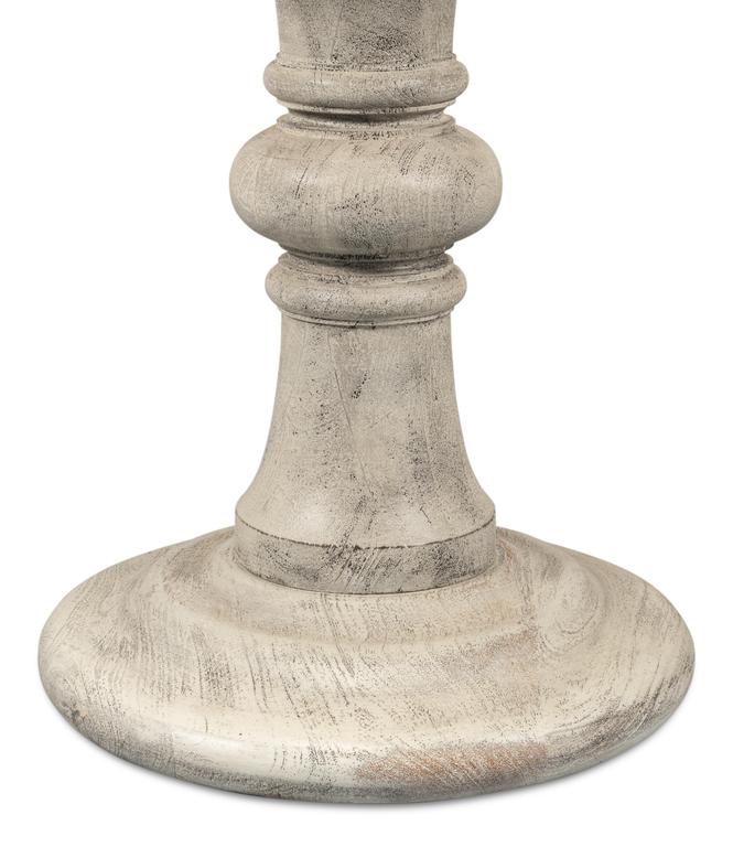 Cecelia Natural Pedestal Table - Ornate Home