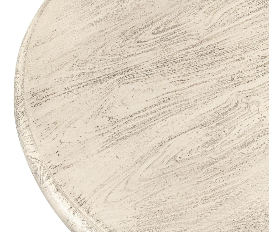 Cecelia Natural Pedestal Table - Ornate Home