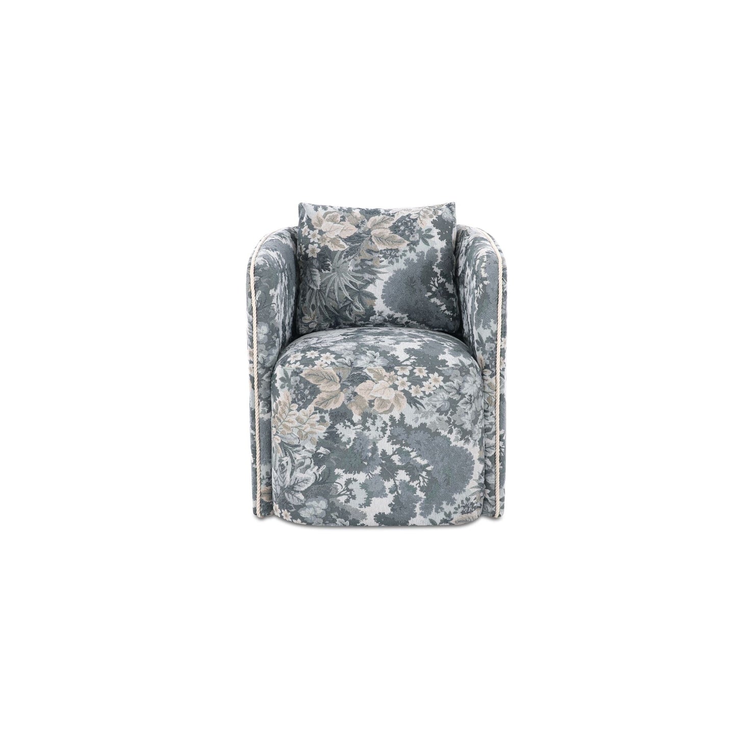 Cecil Blue Tapestry Dining Chair - Ornate Home