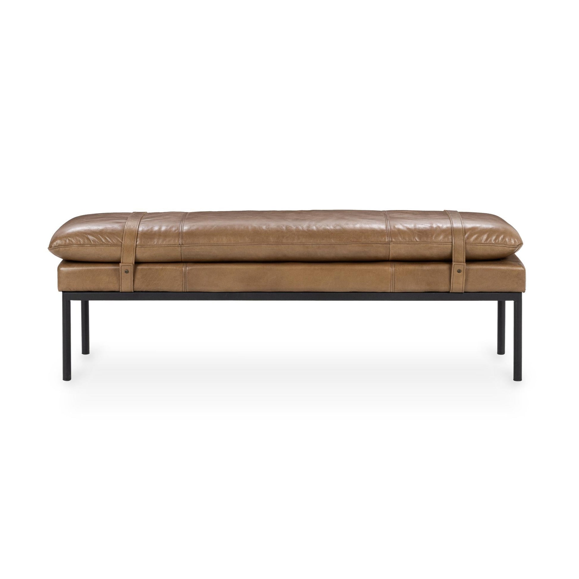 Celiah Tan Accent Bench - Ornate Home