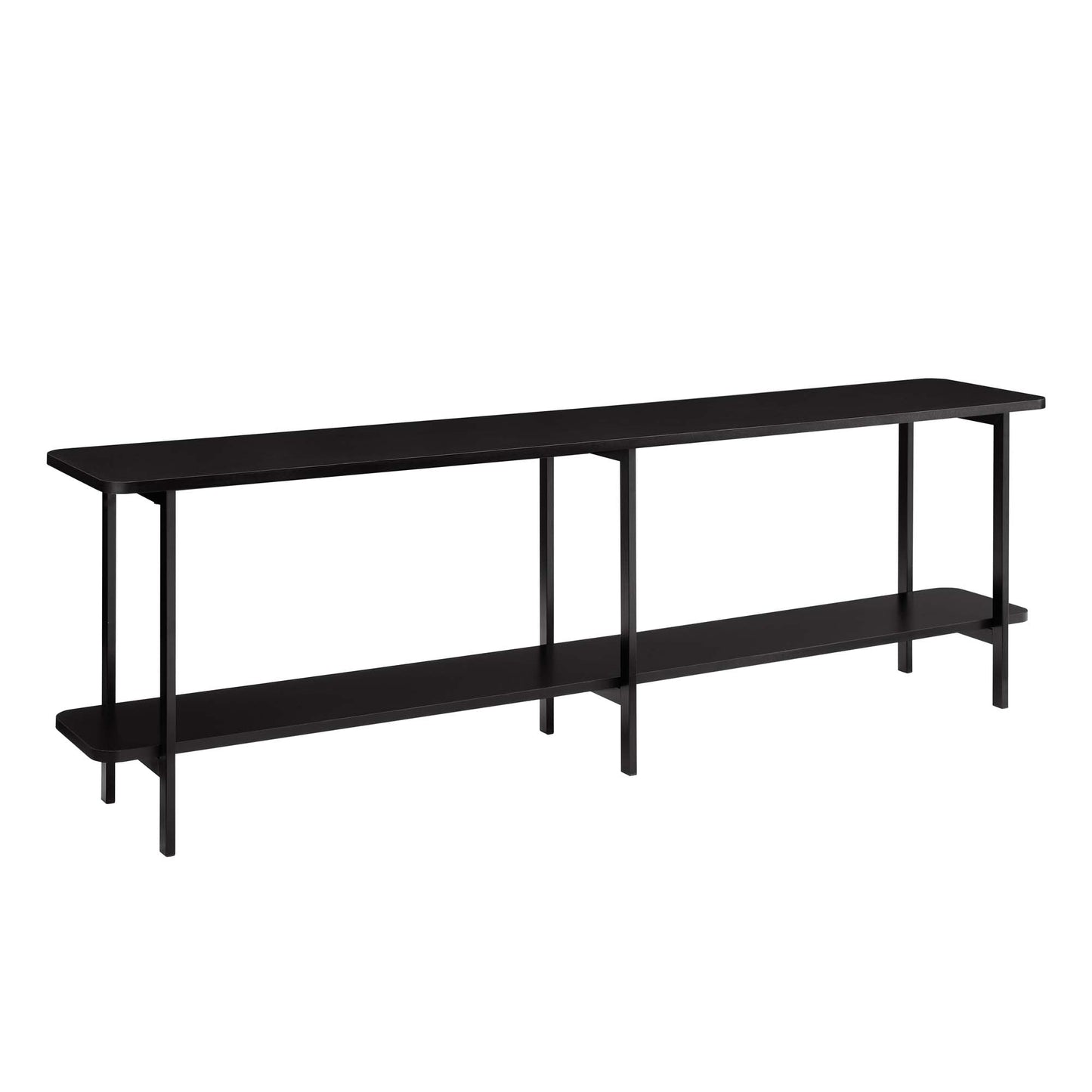 Celine Side Table Console in Black - Ornate Home