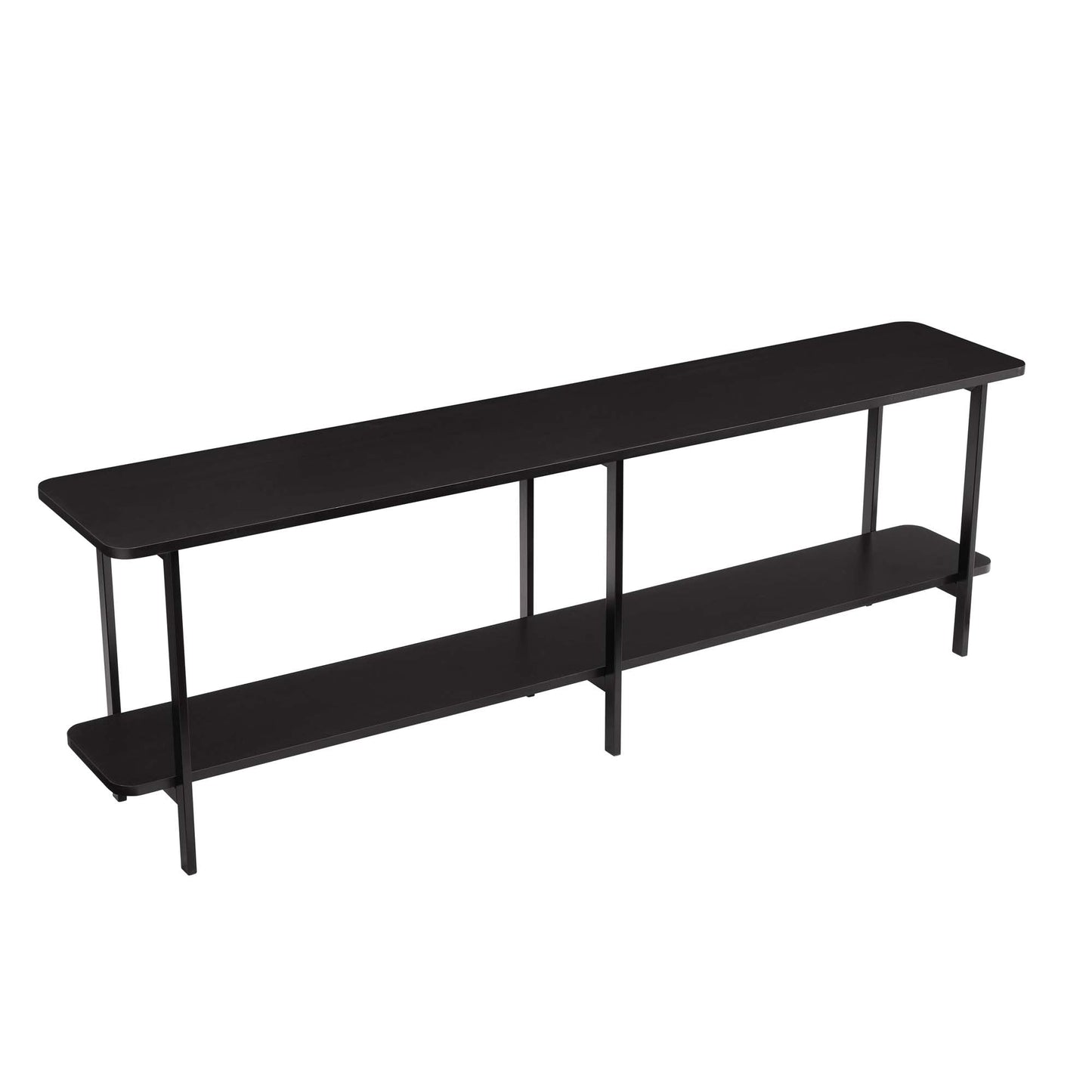 Celine Side Table Console in Black - Ornate Home