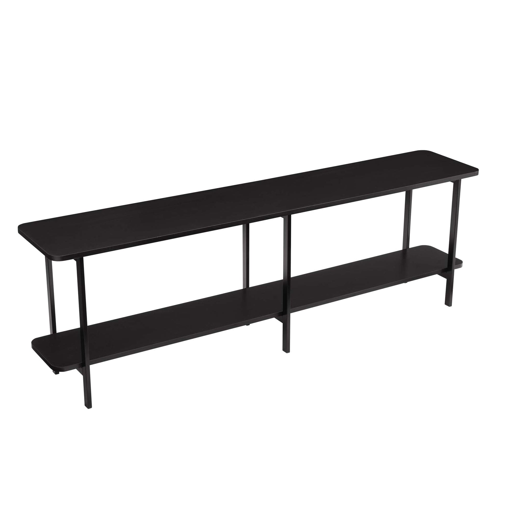 Celine Side Table Console in Black - Ornate Home