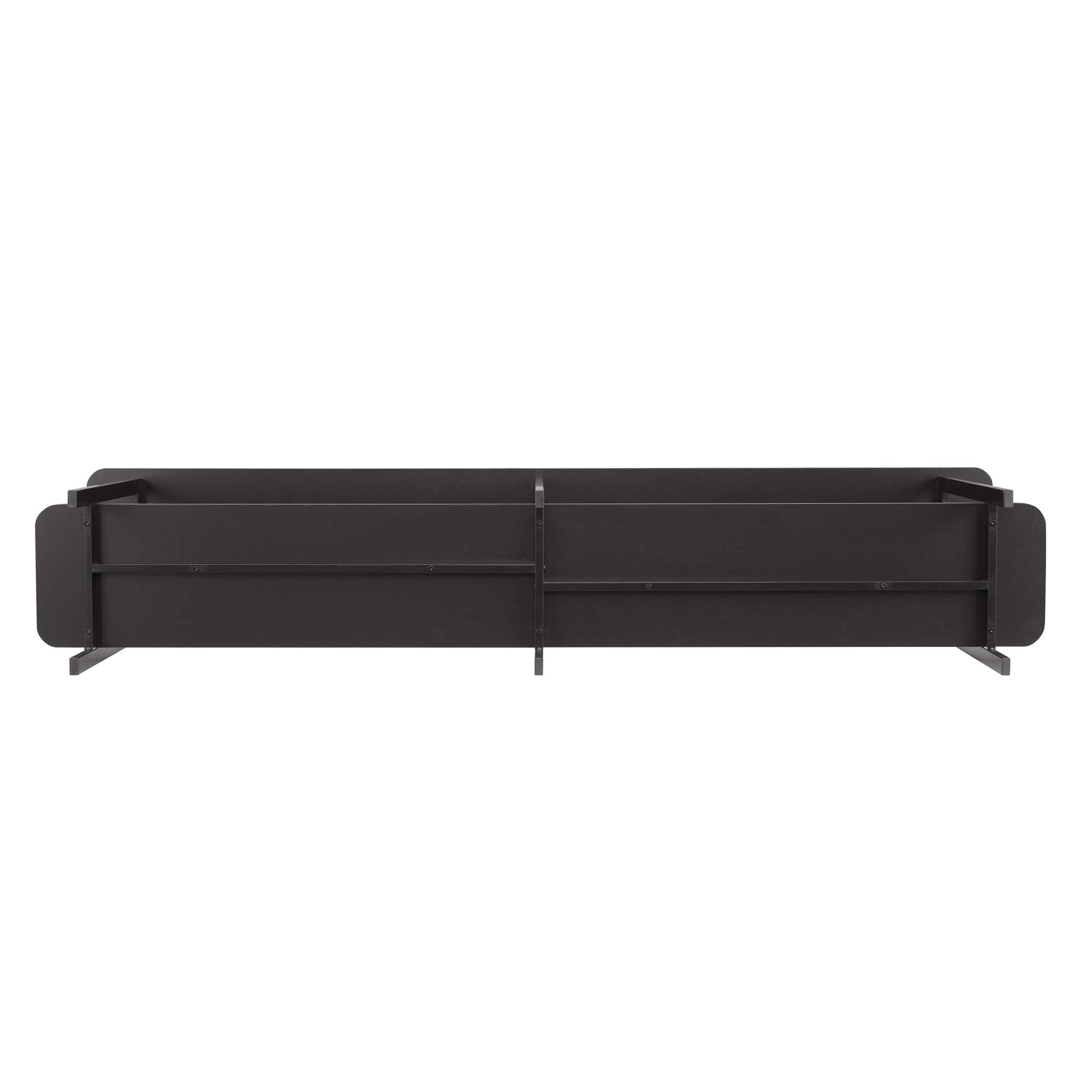 Celine Side Table Console in Black - Ornate Home