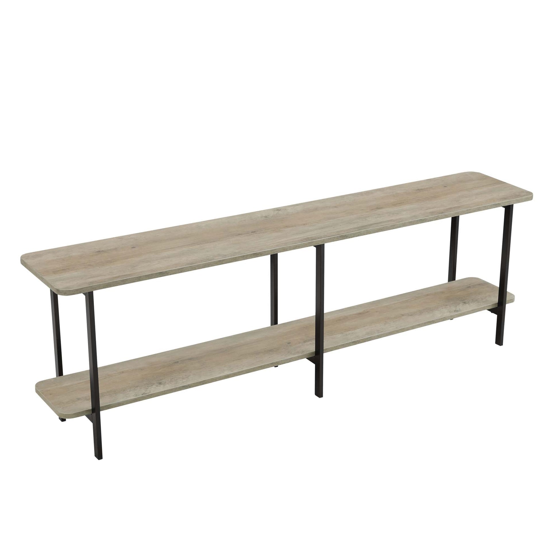 Celine Side Table Console in Grey - Ornate Home