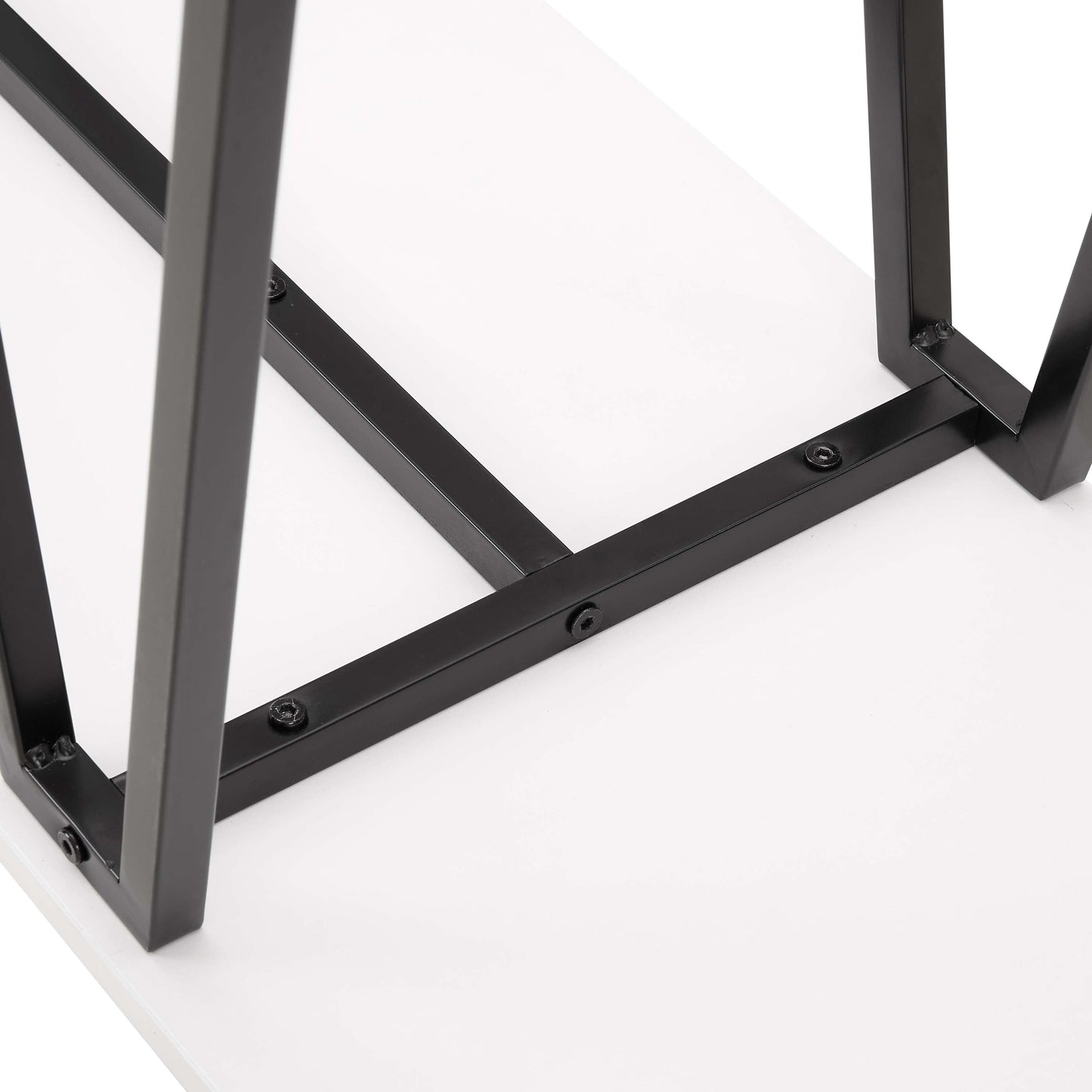 Celine Side Table Console in White - Ornate Home