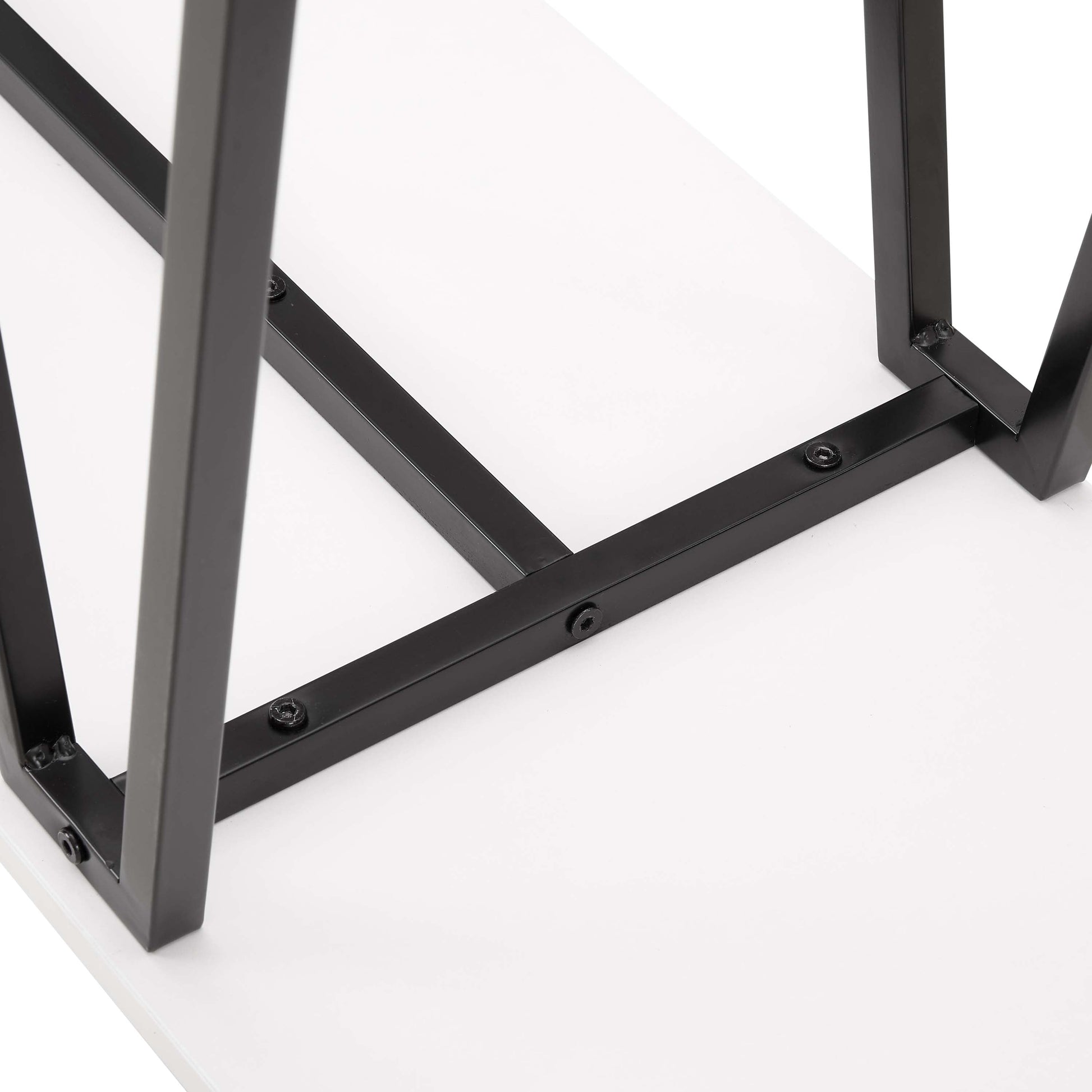 Celine Side Table Console in White - Ornate Home