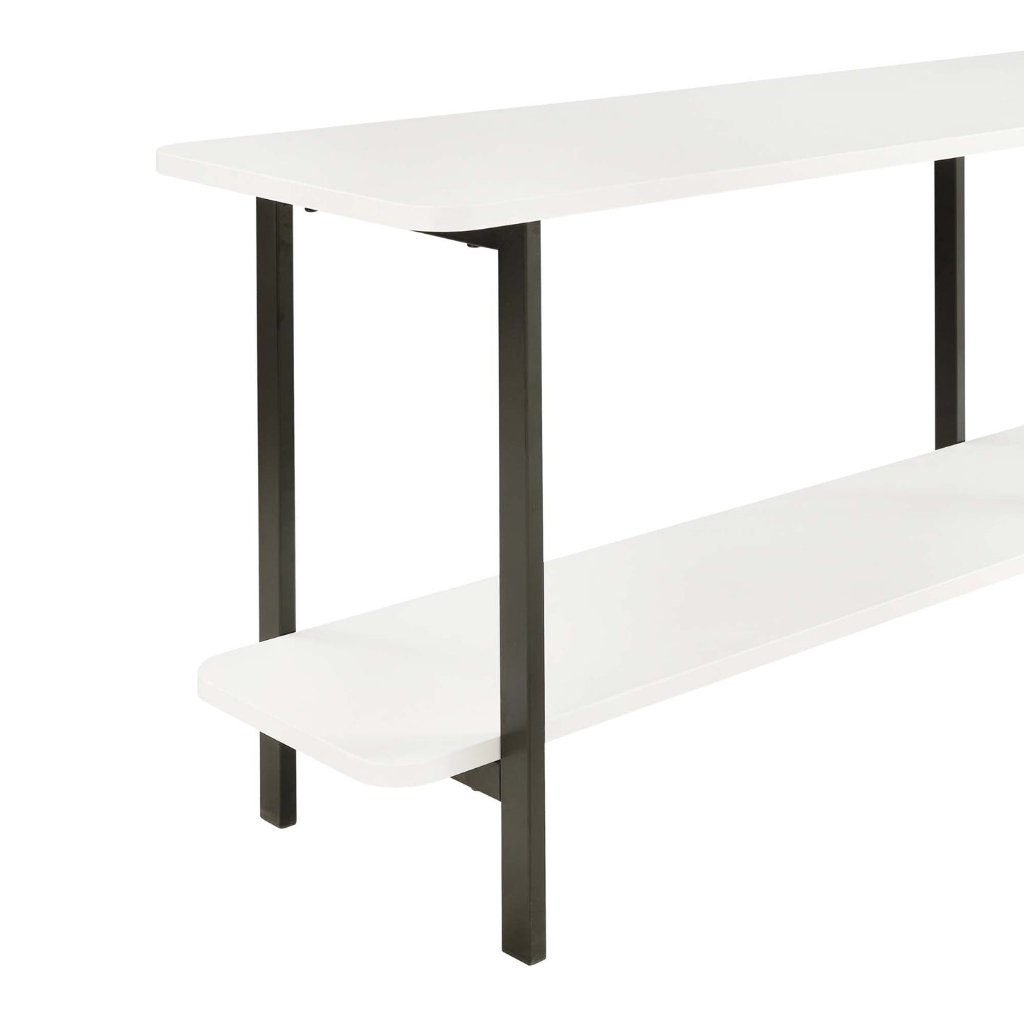 Celine Side Table Console in White - Ornate Home