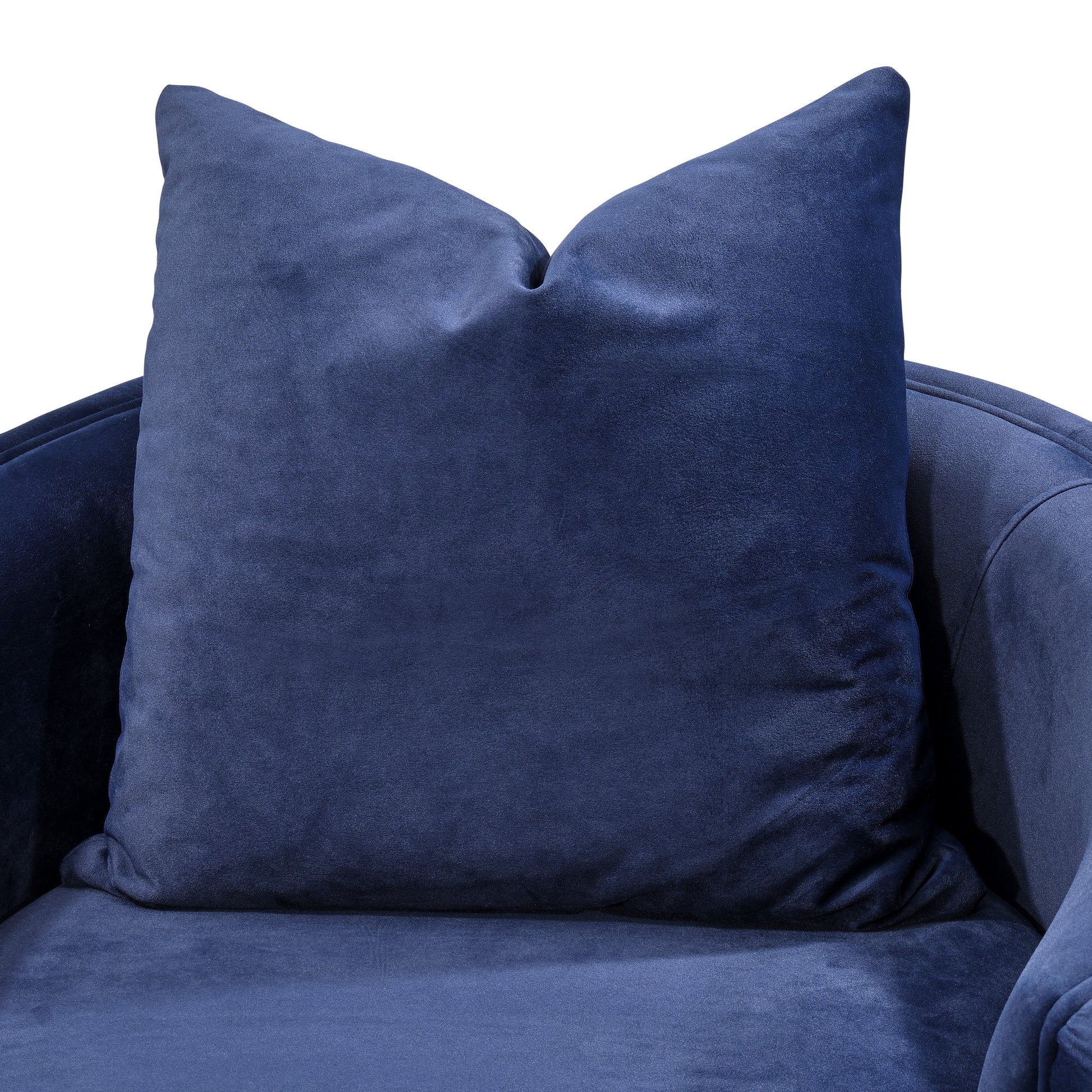 Celine Silver/Indigo Accent Chair - Ornate Home