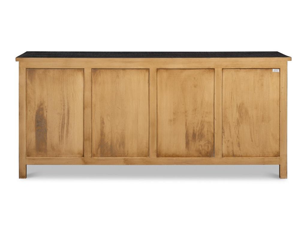 Centrum Brown Four Door Sideboard - Ornate Home