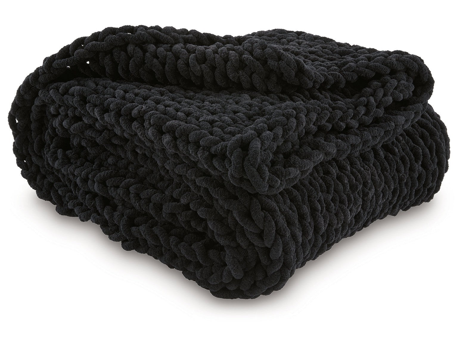 Chaddon Black Throw- Viva Furn