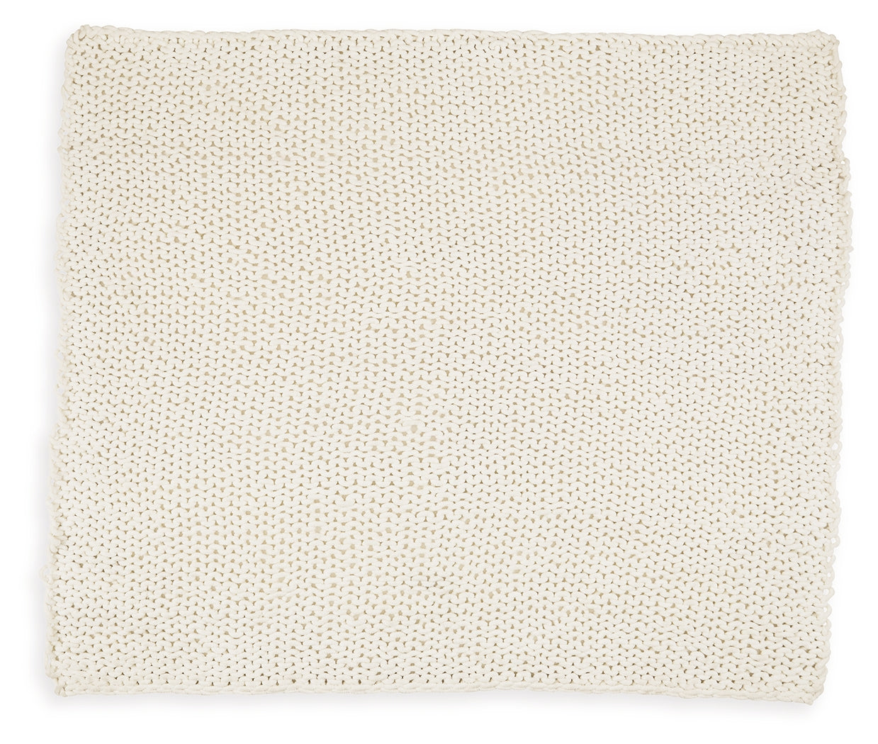 Chaddon Ivory Throw- Viva Furn