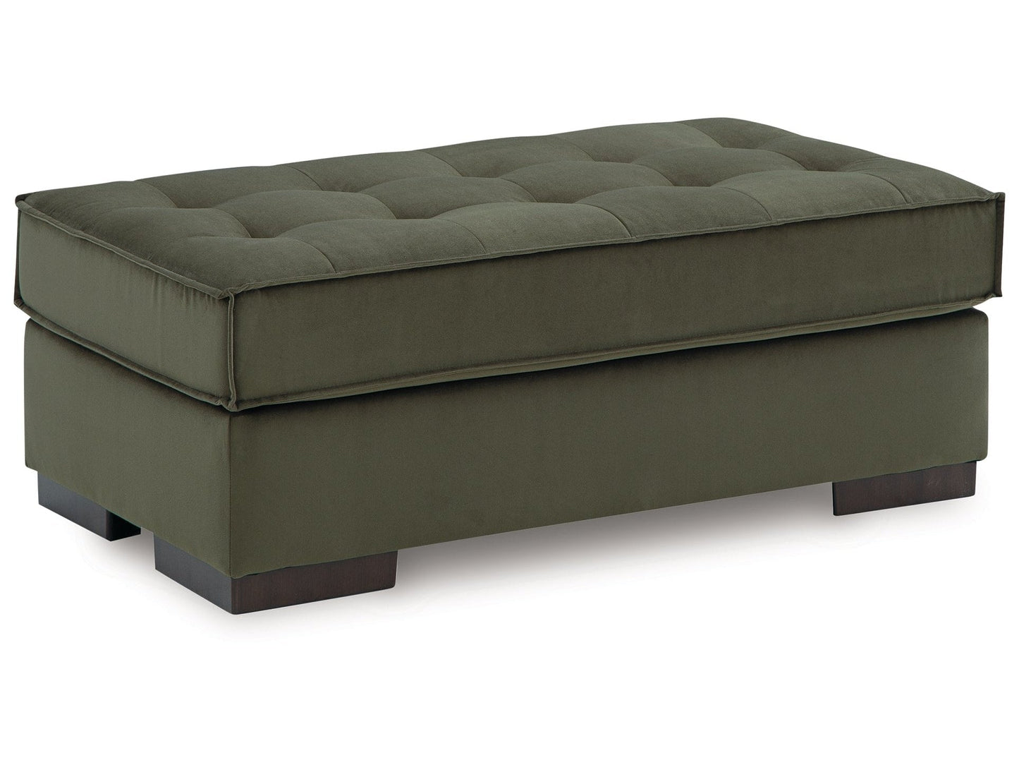 Chalcombe Olive Oversized Accent Ottoman- Viva Furn