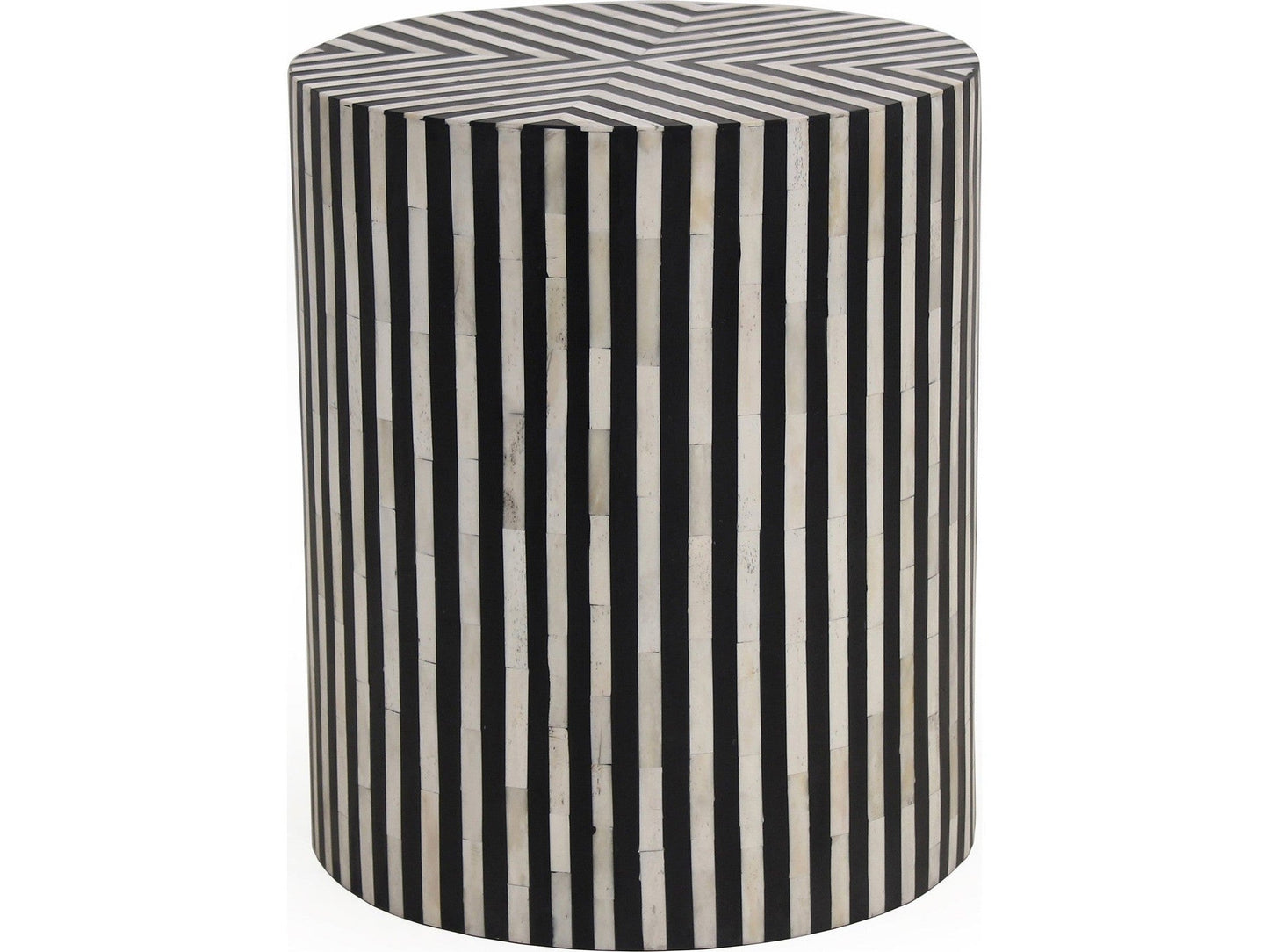 Chameau Black Side Table - Ornate Home