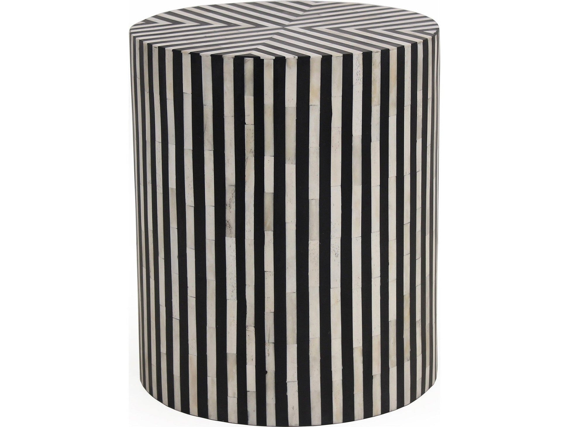 Chameau Black Side Table - Ornate Home
