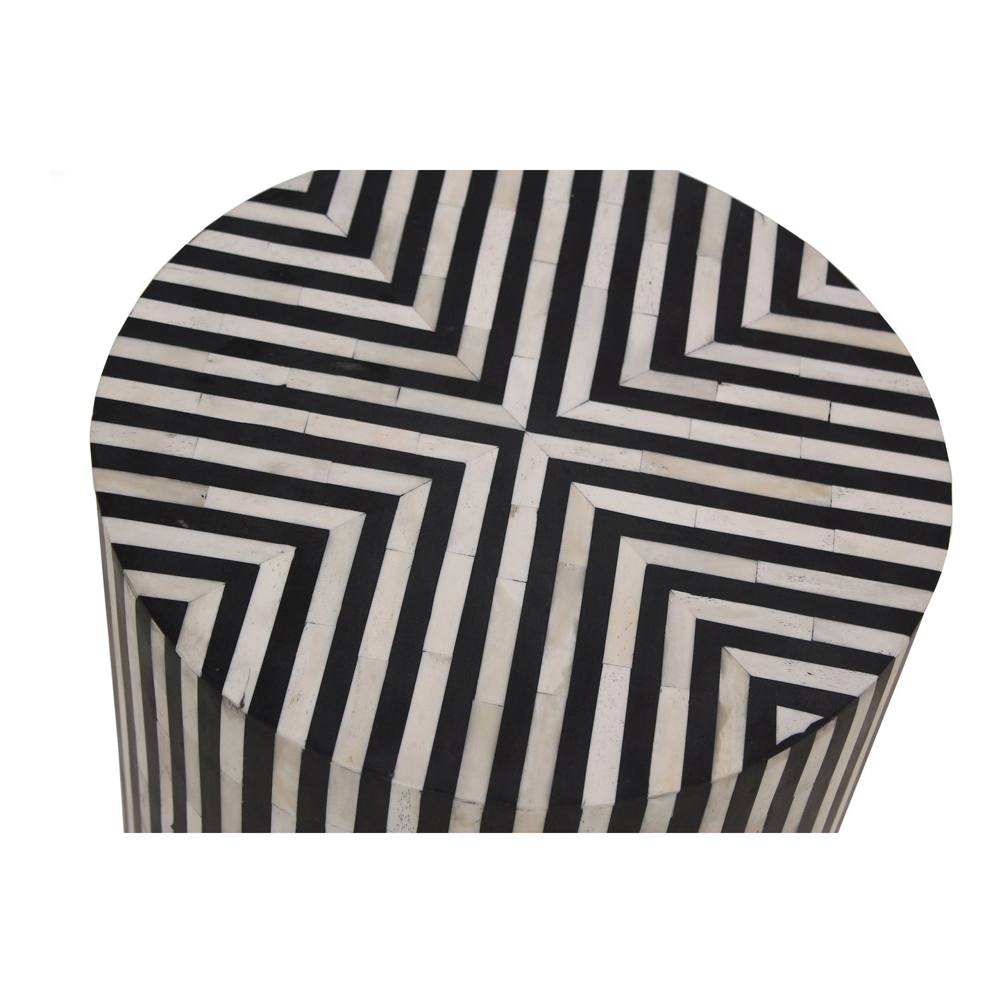 Chameau Black Side Table - Ornate Home