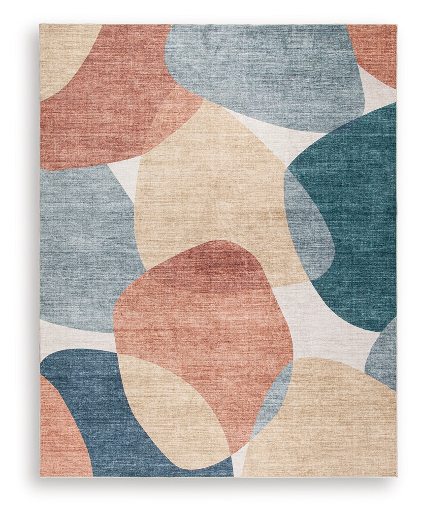 Chanleigh Multi Washable Large Rug- Viva Furn