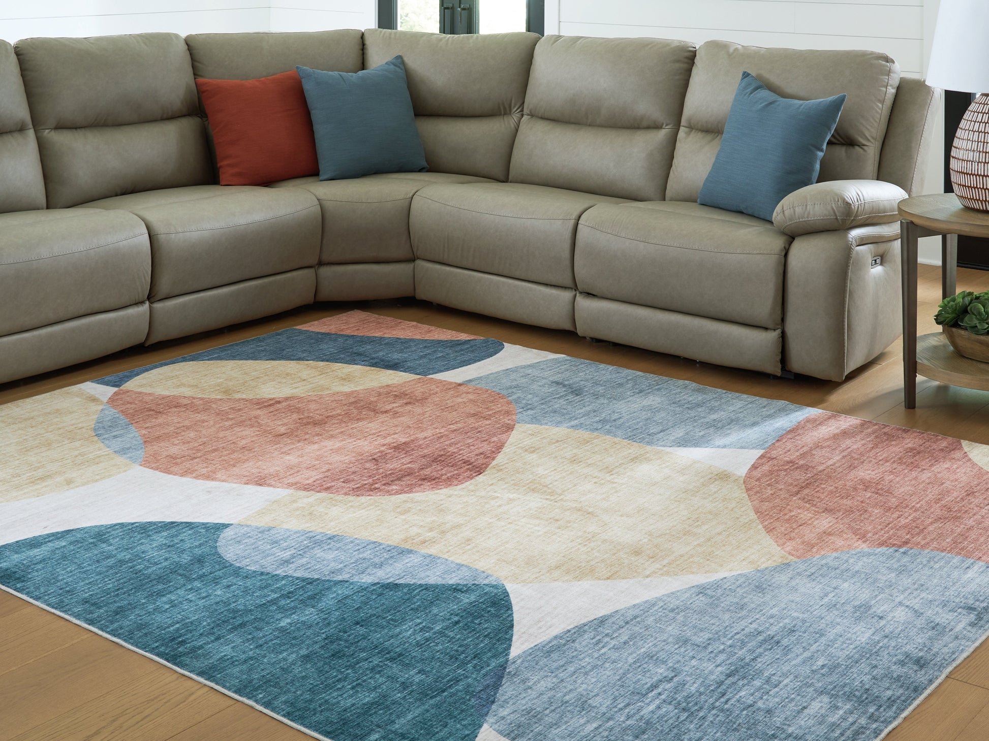 Chanleigh Multi Washable Large Rug- Viva Furn