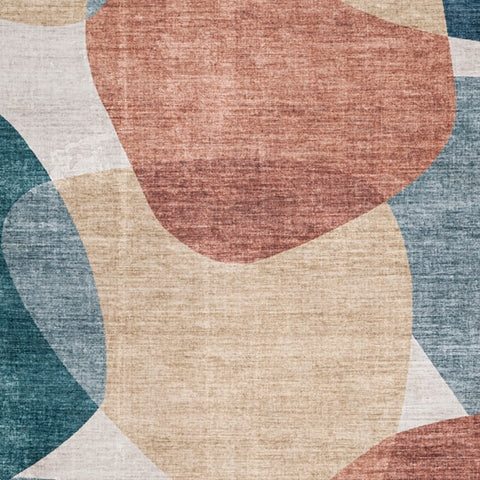 Chanleigh Multi Washable Medium Rug- Viva Furn