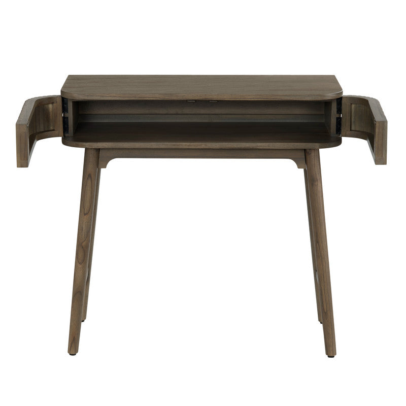 Chaplin Brown 2 Door Writing Desk - Ornate Home
