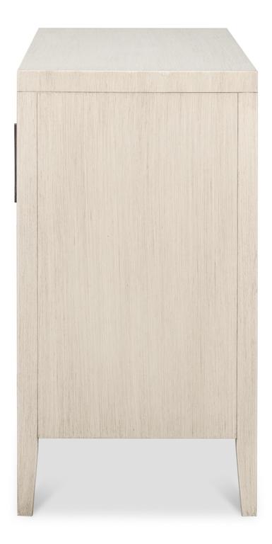 Charity White Two Door Sideboard - Ornate Home