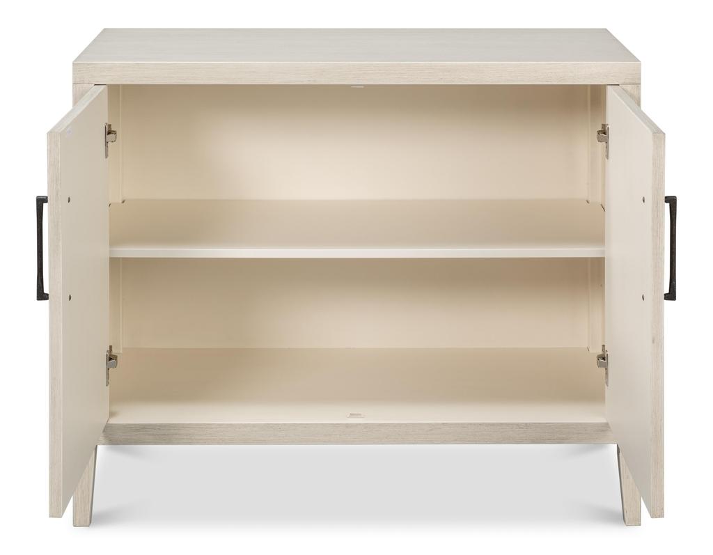 Charity White Two Door Sideboard - Ornate Home