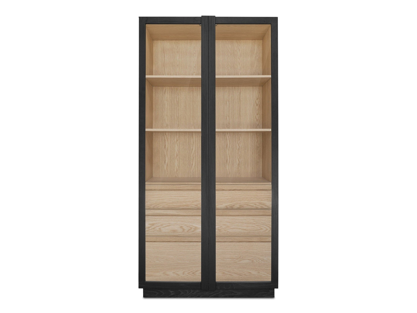 Charlotte Black Tall Cabinet - Ornate Home