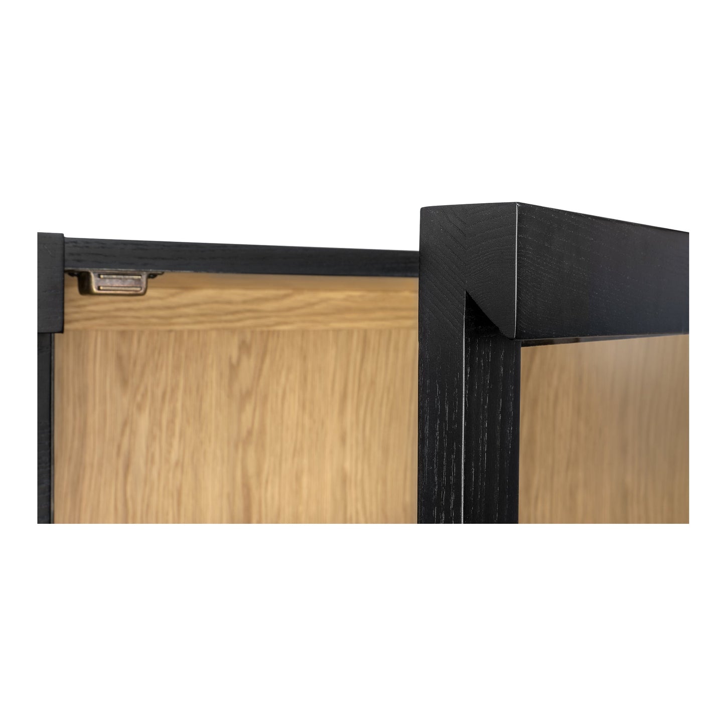 Charlotte Black Tall Cabinet - Ornate Home