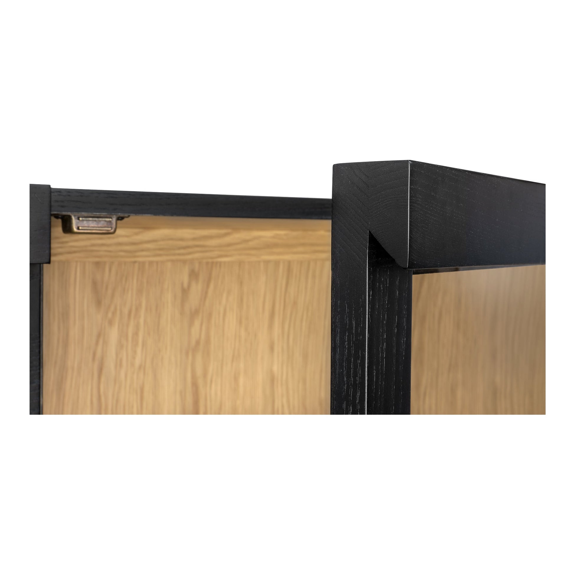 Charlotte Black Tall Cabinet - Ornate Home