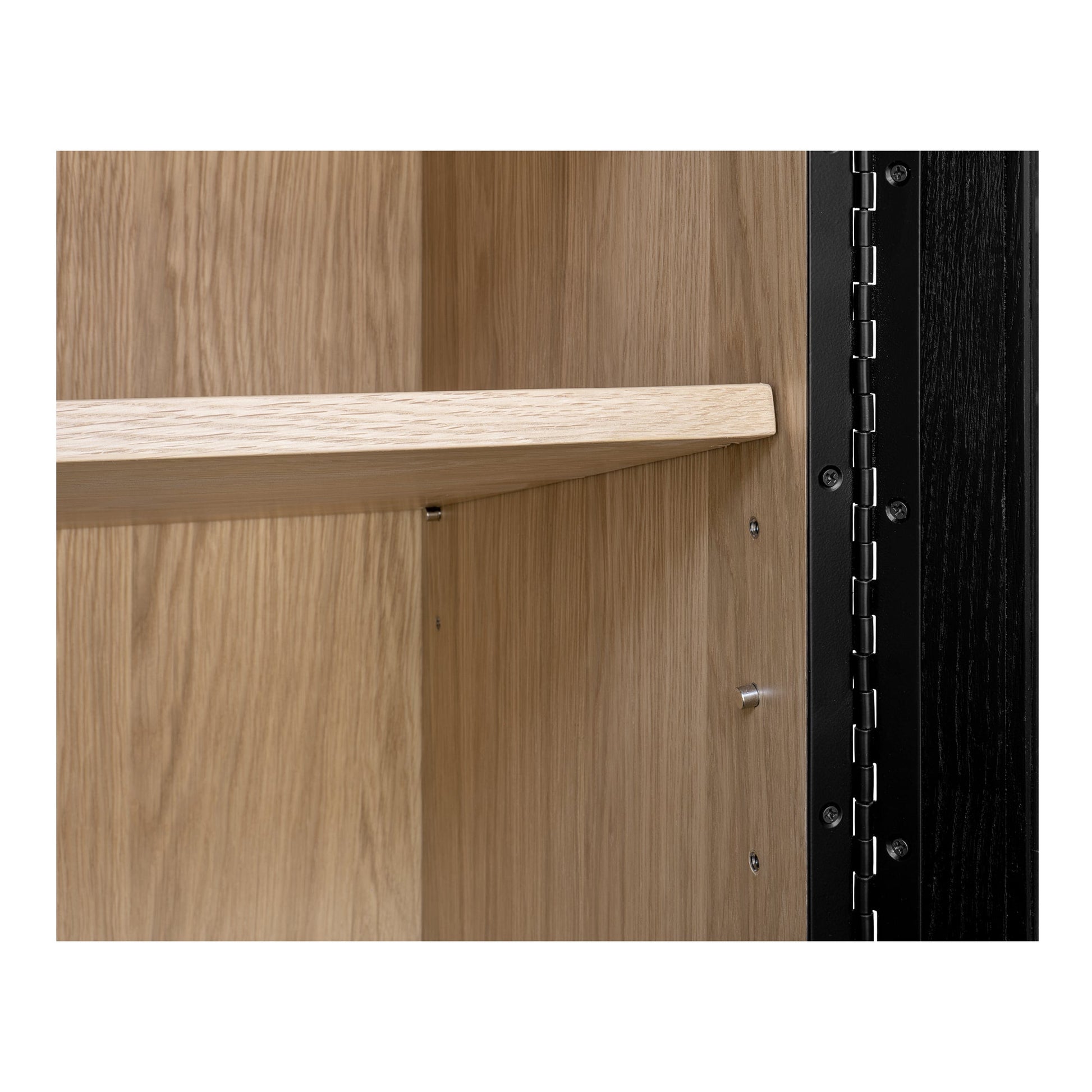 Charlotte Black Tall Cabinet - Ornate Home