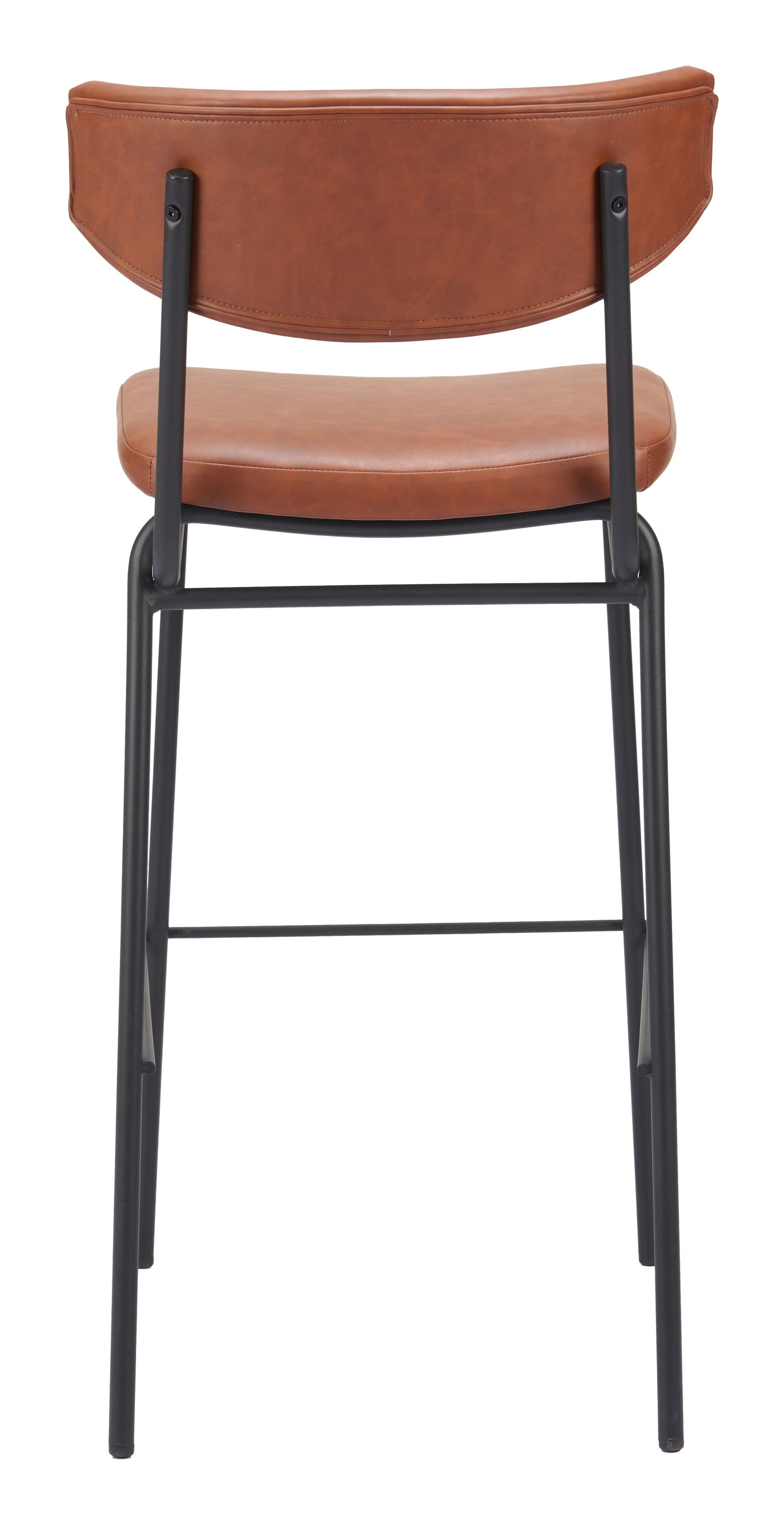 Charon Vintage Brown Barstool (Set of 2) - Ornate Home