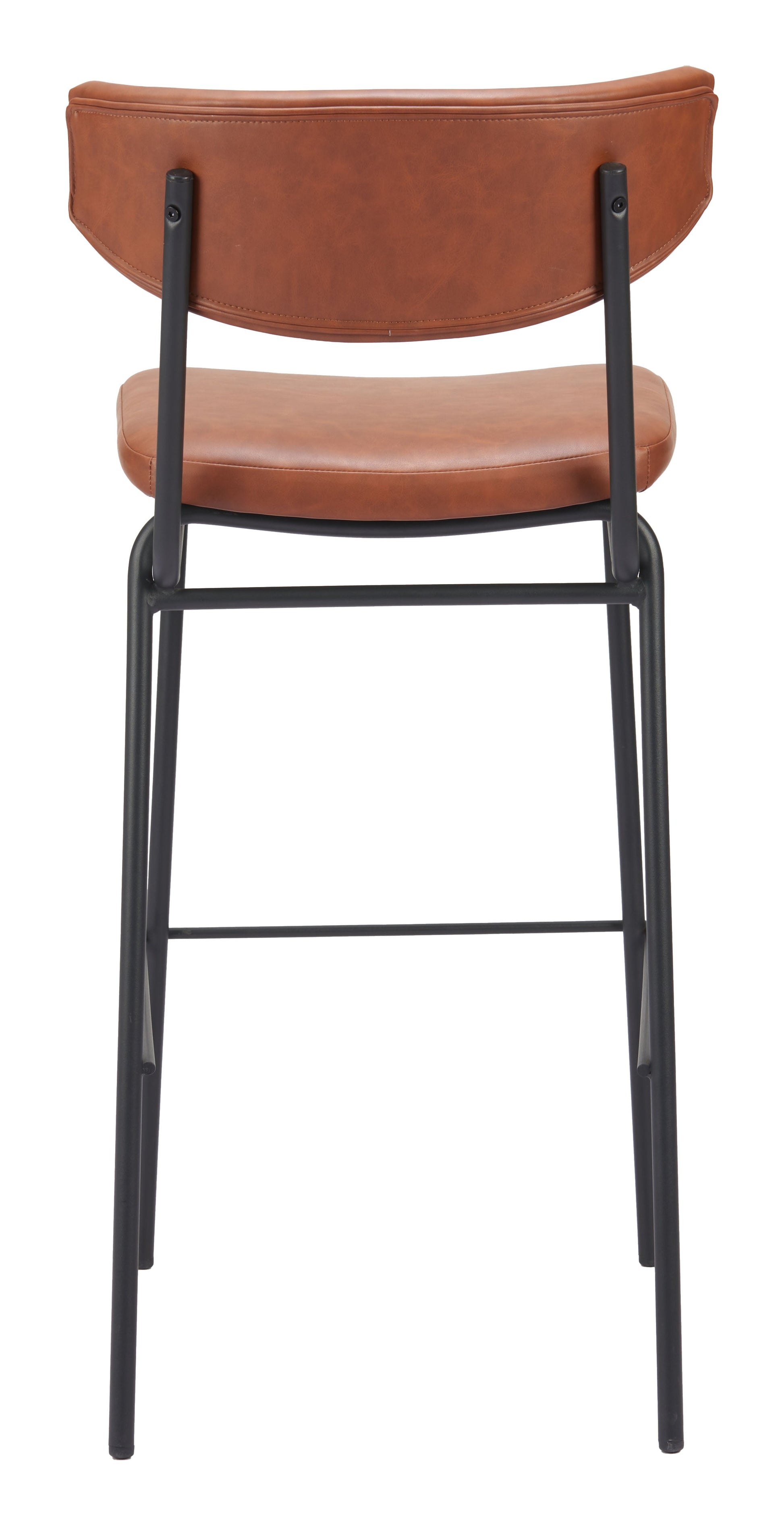 Charon Vintage Brown Barstool (Set of 2) - Ornate Home
