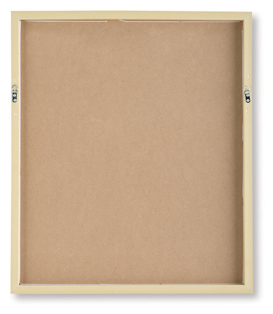 Chettings Beige/Gray/Blush Wall Art Set (Set of 4)- Viva Furn