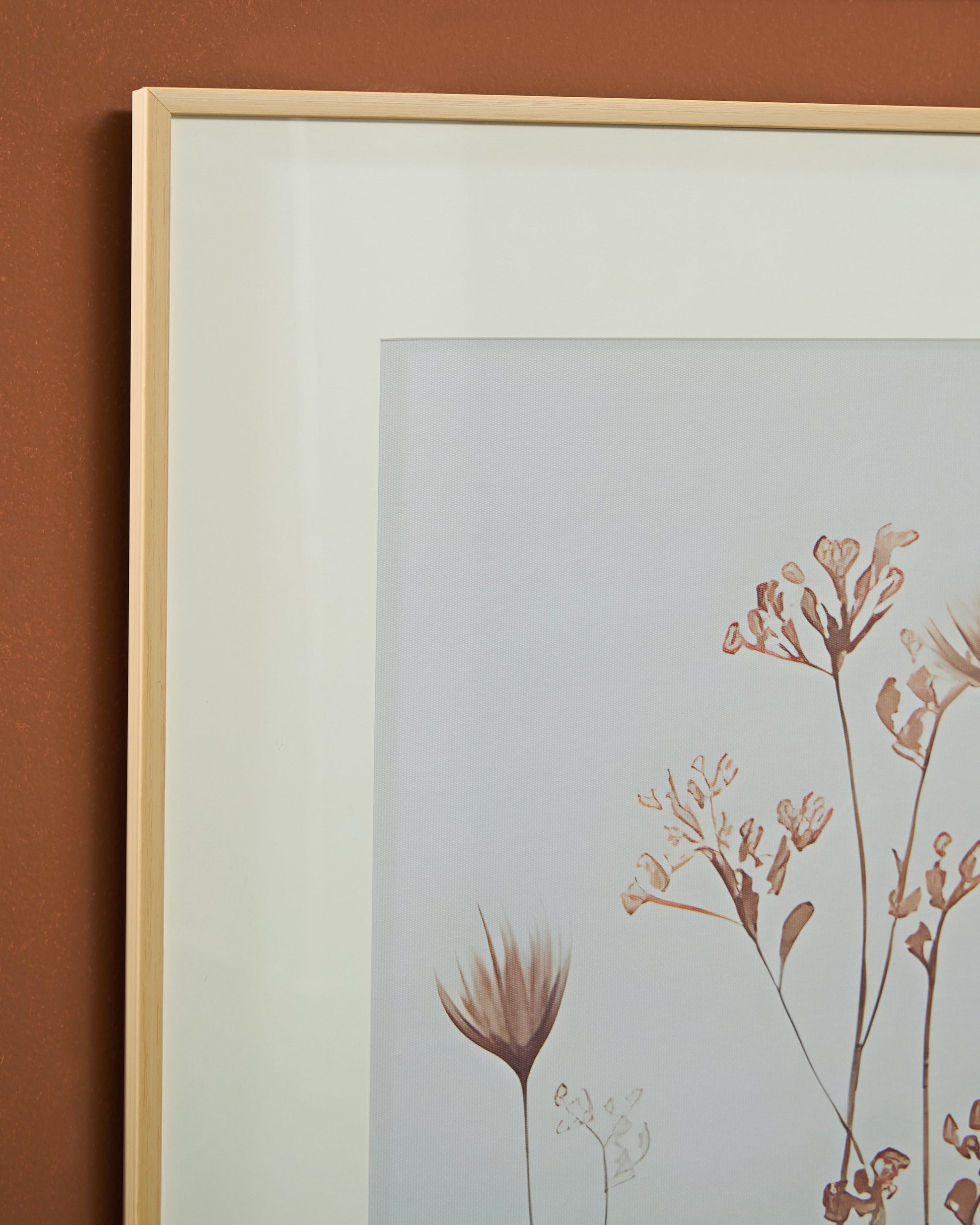 Chettings Beige/Gray/Blush Wall Art Set (Set of 4)- Viva Furn