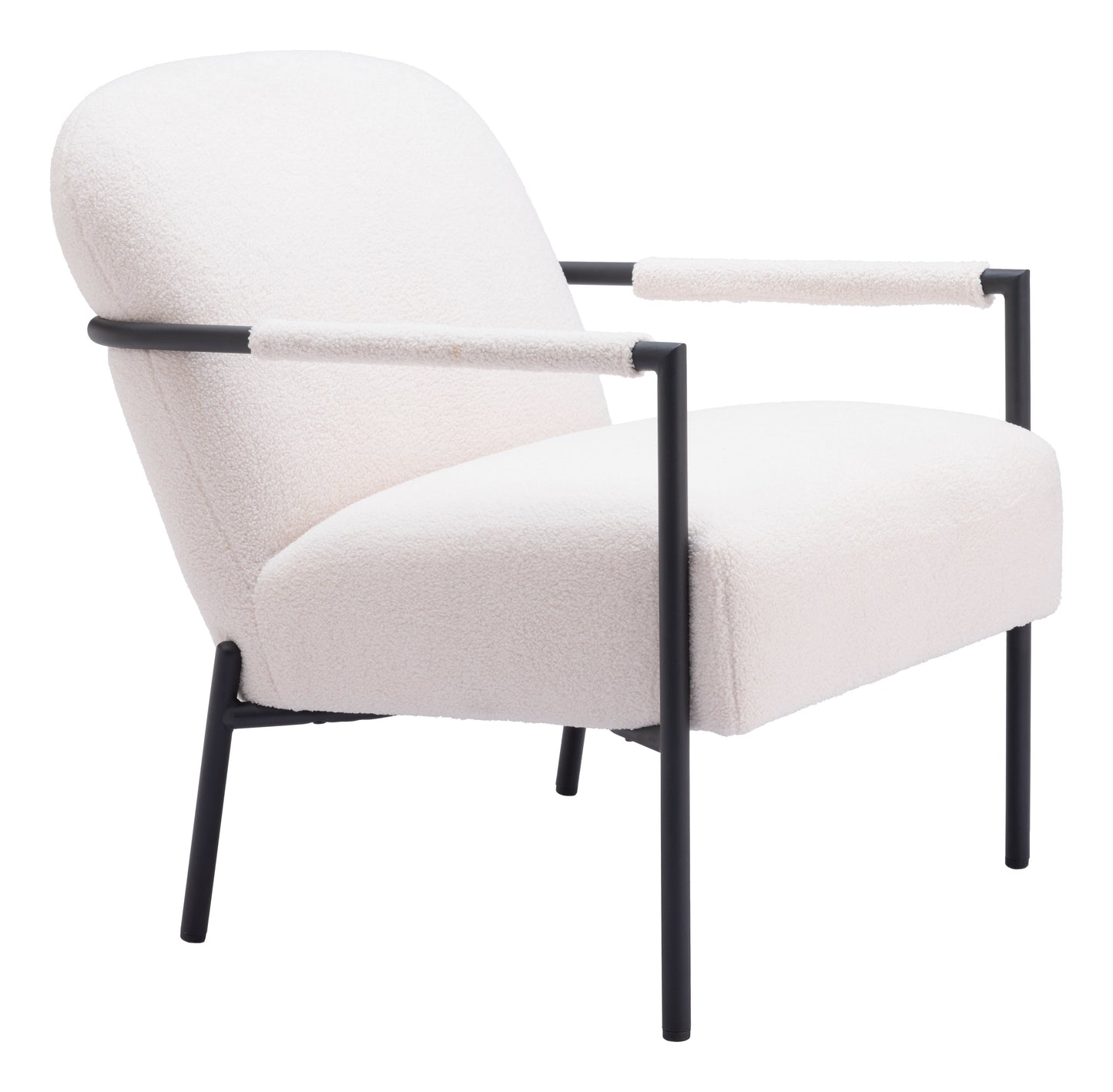 Chicago Ivory Accent Chair - Ornate Home