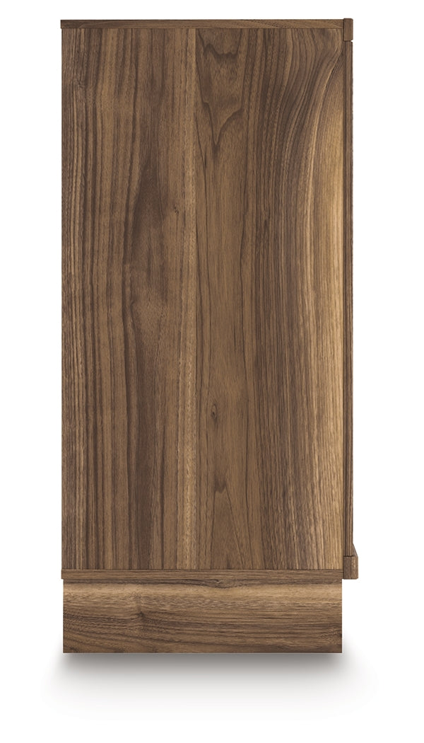 Chirason Brown Four Drawer Chest- Viva Furn