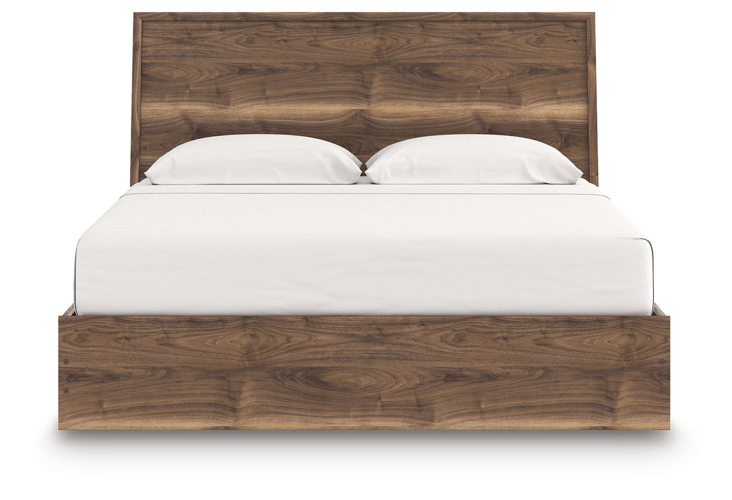 Chirason Brown King Panel Bed- Viva Furn