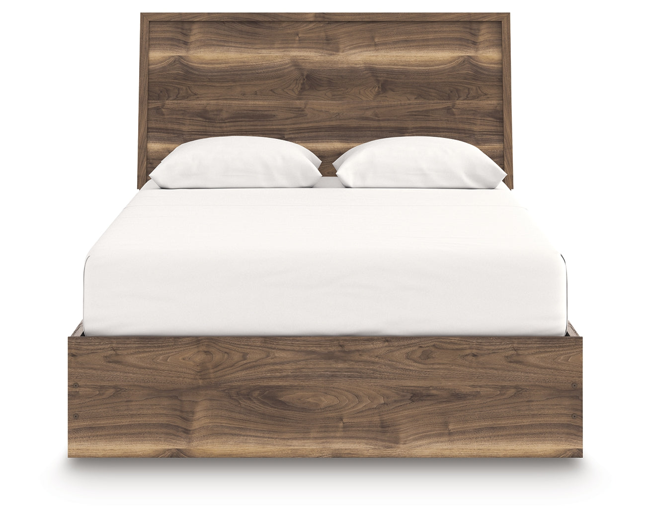 Chirason Brown Queen Panel Bed- Viva Furn