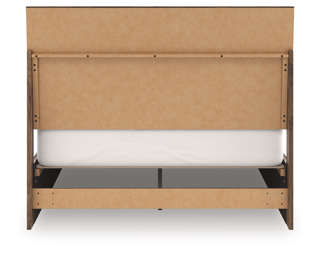 Chirason Brown Queen Panel Bed- Viva Furn