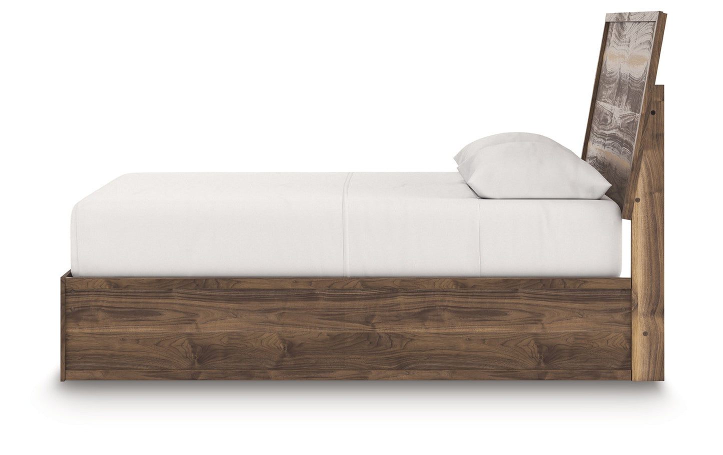 Chirason Brown Queen Panel Bed- Viva Furn
