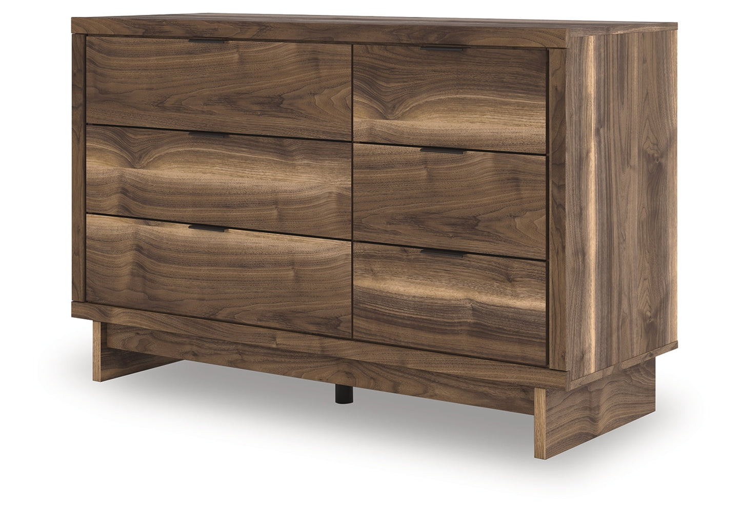 Chirason Brown Six Drawer Dresser- Viva Furn