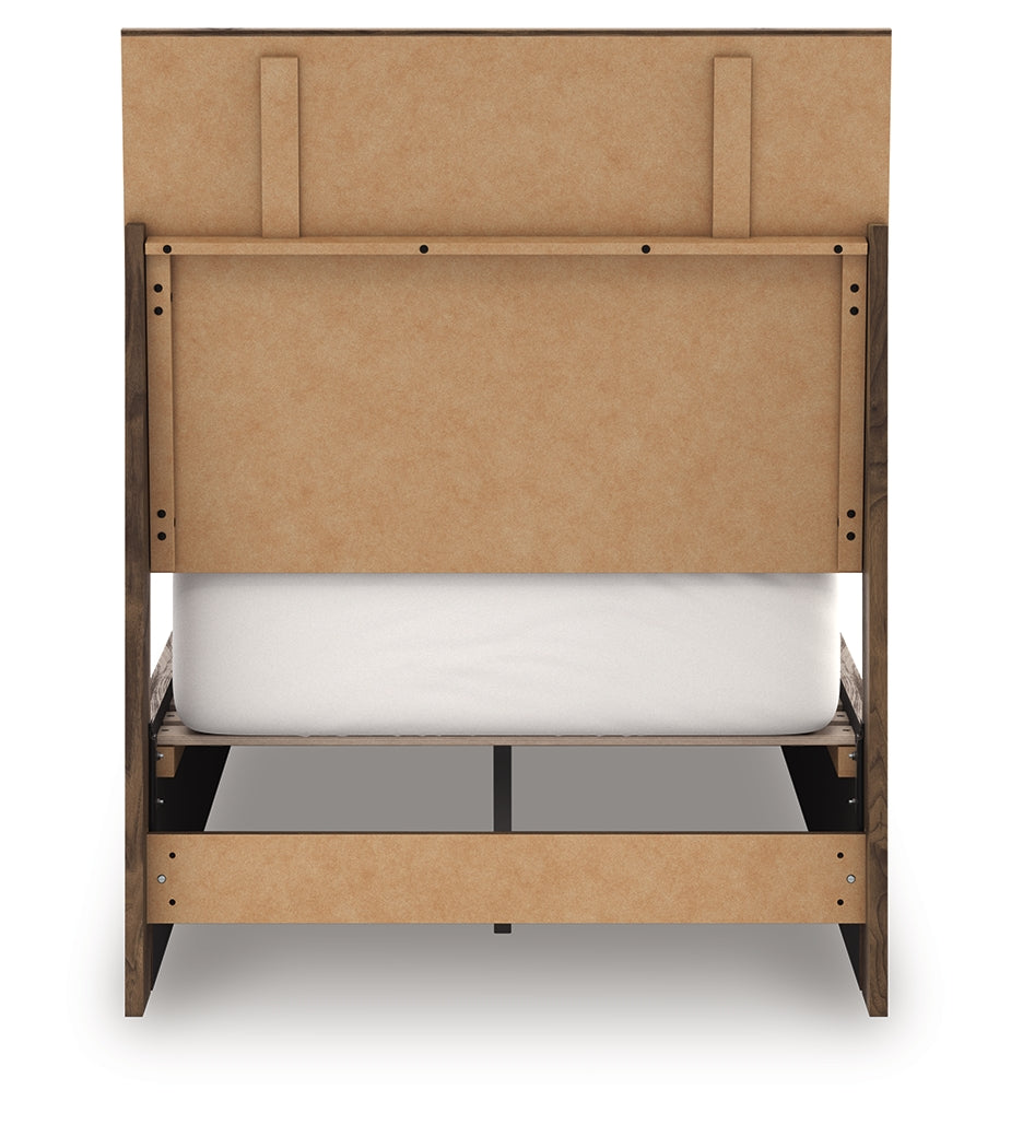 Chirason Brown Twin Panel Bed- Viva Furn